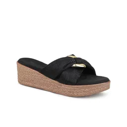 Inc 5 Textured Cross-Strap Wedge Heels-73