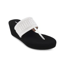 Mochi White Wedge Heels-picture-32