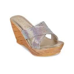 Catwalk Embellished Wedge Heels-19