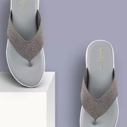 madam glorious Women Embellished Wedge Heels Sandals-picture-3