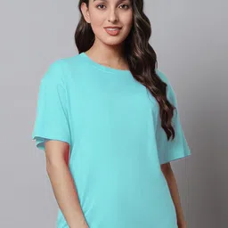 Kanvin Round Neck Lounge Tshirt-image-43