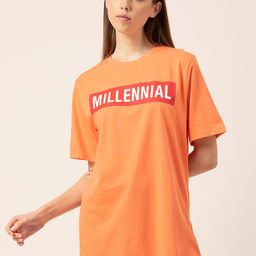 Lounge Dreams Printed Pure Cotton Oversized Lounge T-shirt-picture-29