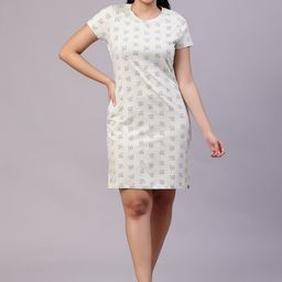 TITTLI Conversational Printed Longline Nightdress-2