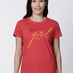Kryptic Printed Pure Cotton Lounge T-Shirt-image-75