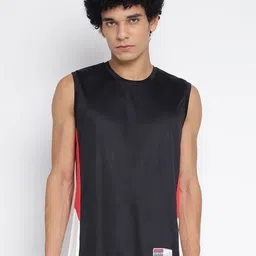 DRYP EVOLUT Colourblocked Round Neck Sleeveless T-shirt-picture-23