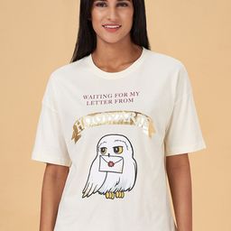 Dreamz by Pantaloons Typography Printed Cotton Lounge Tshirts-image-25