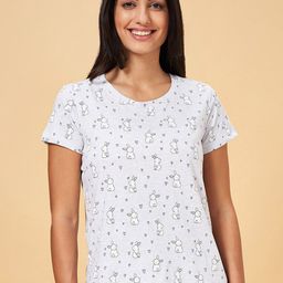 Dreamz by Pantaloons Printed Cotton Lounge T-shirts-picture-28