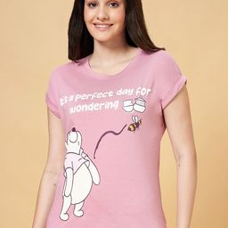 Dreamz by Pantaloons Printed Cotton Lounge T-Shirt-picture-26