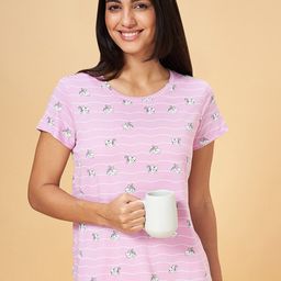 Dreamz by Pantaloons Conversational Printed Cotton Lounge T-shirts-picture-32