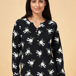 Dreamz by Pantaloons Printed Cotton Lounge T-shirt-picture-19
