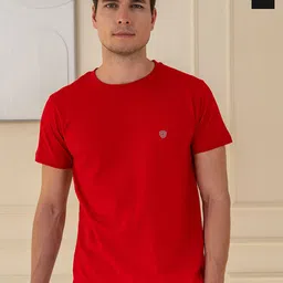 Lux Cozi Pack Of 2 Pure Cotton Lounge T-shirts-image-20