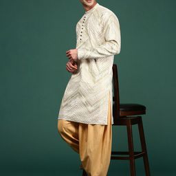 Sangria Embroidered Cotton Straight Kurtas-35