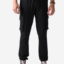 The Souled Store Men Regular Fit Cotton Cargo Jogger-image-23