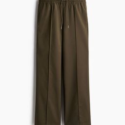 H&M Crease-Leg Drawstring Trousers-image-99