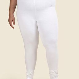 TWIN BIRDS Plus Size Women Super Stretch Cotton Churidar Length Leggings-image-36