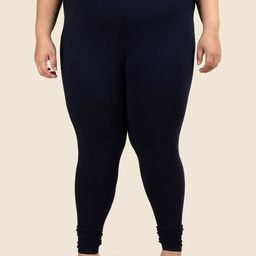TWIN BIRDS Plus Size Women Super Stretch Churidar Length Leggings-48