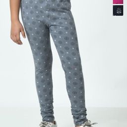 BAESD Girls Pack Of 3 Printed Pure Cotton Ankle Length Leggings-image-63