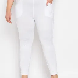 CLORA CREATION PLUS Women Cotton Ankle-Length Leggings-37
