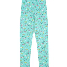 Bodycare Girls Printed Ankle-Length Cotton Leggings-image-78