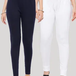 Clora Creation Pack Of 2 Wool Ankle-Length Leggings-image-58