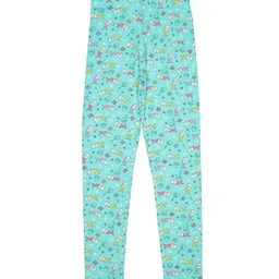 Bodycare Girls Printed Ankle-Length Cotton Leggings-image-62