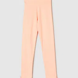 max Girls Pure Cotton Ankle-Length Leggings-image-89