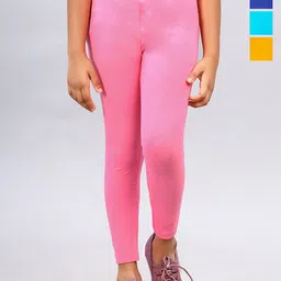 ZION Girls Pack of 4 Ankle-length Leggings-24