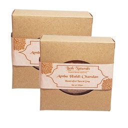 Lush Naturals Brown Amba Haldi Chandan Soap-32