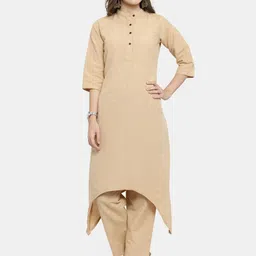 Enchanted Drapes Pure Cotton Straight Kurta with Trousers-picture-43