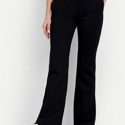 Next One Women Smart Flared High-Rise Easy Wash Parallel Trousers-picture-49