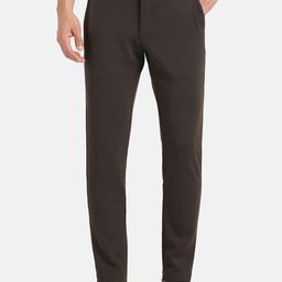 Blackberrys Men Skinny Fit Low Rise Easy Wash Trousers-image-92