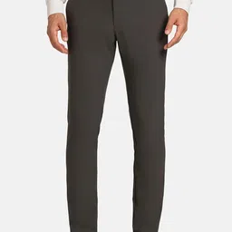 Blackberrys TechPro Men B-95 Mid-Rise Slim Fit Easy Wash Formal Trousers-image-73