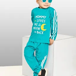BAESD Boys Printed T-shirt with Trousers-image-78