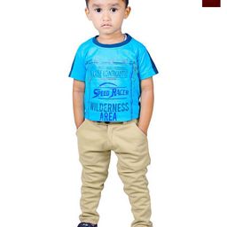 BAESD Boys Pack Of 2 Slim Fit Easy Wash Trousers-image-121