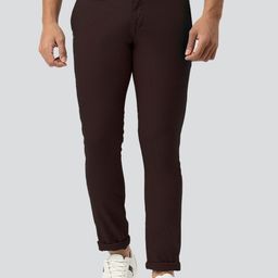 USMC Men Comfort Mid-Rise Slim Fit Easy Wash Trousers-picture-4