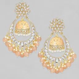Rubans Gold-Plated Dome Shaped Chandbalis-54