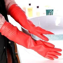 RBGIIT Red Kitchen  Cleaning Gloves-58