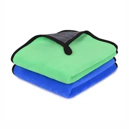 LOOM LEGACY 2 Pieces Green Microfiber 600 GSM Kitchen Towels-picture-37