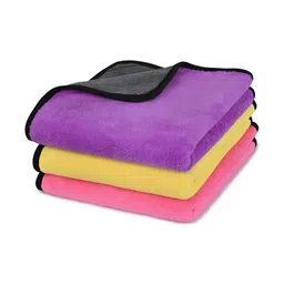 LOOM LEGACY 3 Pieces Green & Yellow Microfiber Kitchen Towels-25