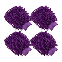 Kuber Industries Purple & Blue 4 Pieces Kitchen Towels-image-83