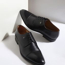 Louis Philippe Men Leather Formal Derbys-image-1