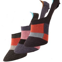 Dollar Socks Men Pack Of 3 Assorted Cotton Shoe Liners-27