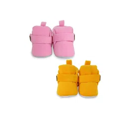 BAESD Infants Set Of 2 Anti-Skid Sole Velvet Booties-99