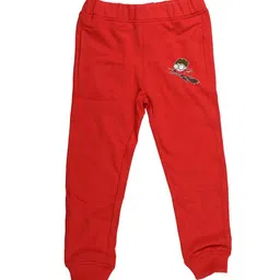 Harry Potter by Wear Your Mind Boys Red Solid Joggers-image-39