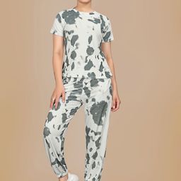 SAKARMAA Tie and Dye Mid Rise Sports Tracksuit-image-21