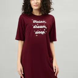 FEMEA Printed Nightdress-image-32