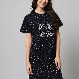 SEPHANI Printed Cotton Nightdress-picture-28