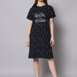 SEPHANI Printed Pure Cotton Nightdress-picture-39