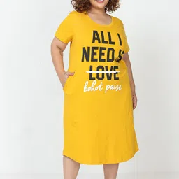 9shines Label Printed Nightdress-image-27