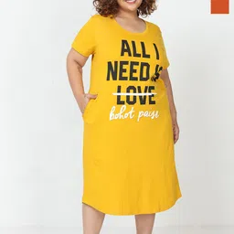 9shines Label Printed Nightdress-image-21